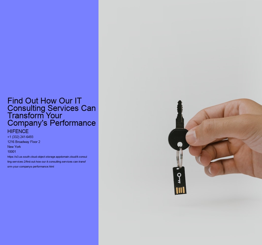 Find Out How Our IT Consulting Services Can Transform Your Company's Performance